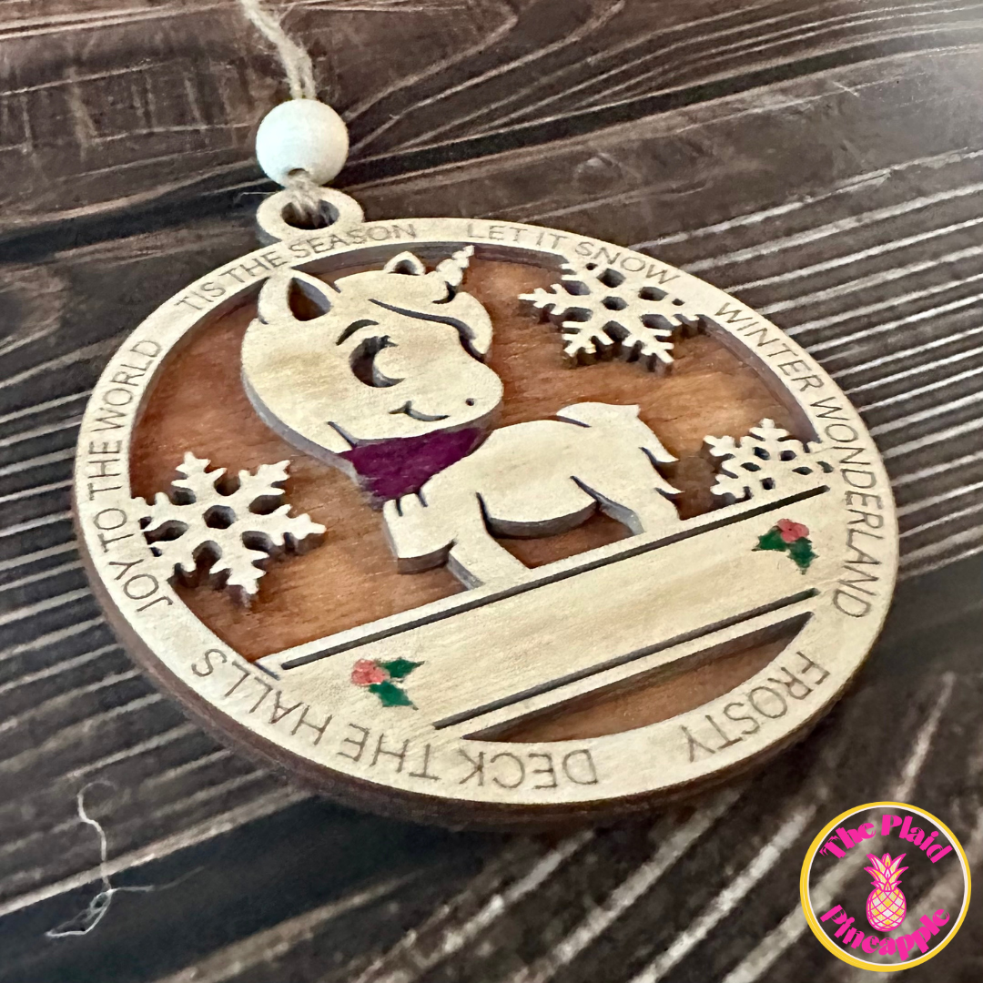 Personalized Toy Ornament