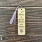 Engraved Bookmark