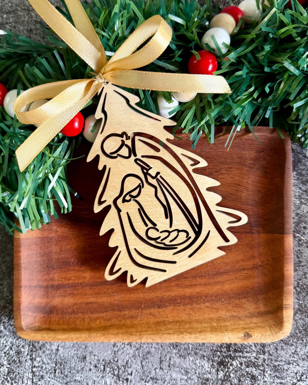 Holy Family Ornament