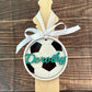 Personalized Soccer Ball Ornament