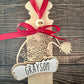 Personalized Santa Hat Ornament