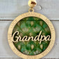 Personalized Circular Name Ornament