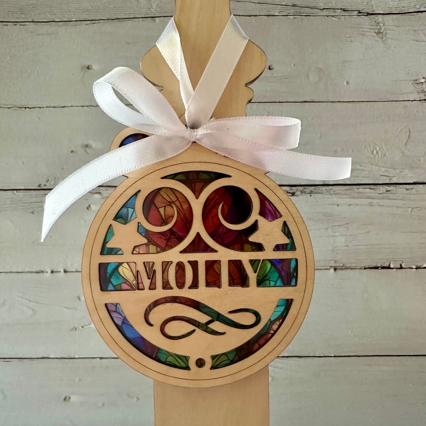 Personalized Wooden Ornament
