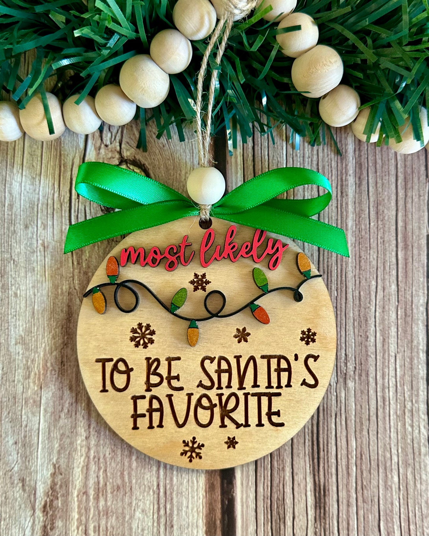 Most Likely Ornament