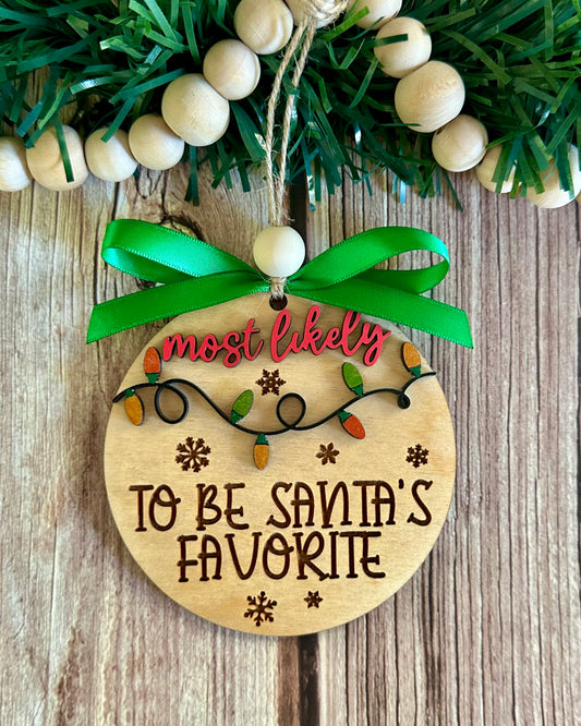 Most Likely Ornament