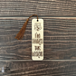 Engraved Bookmark