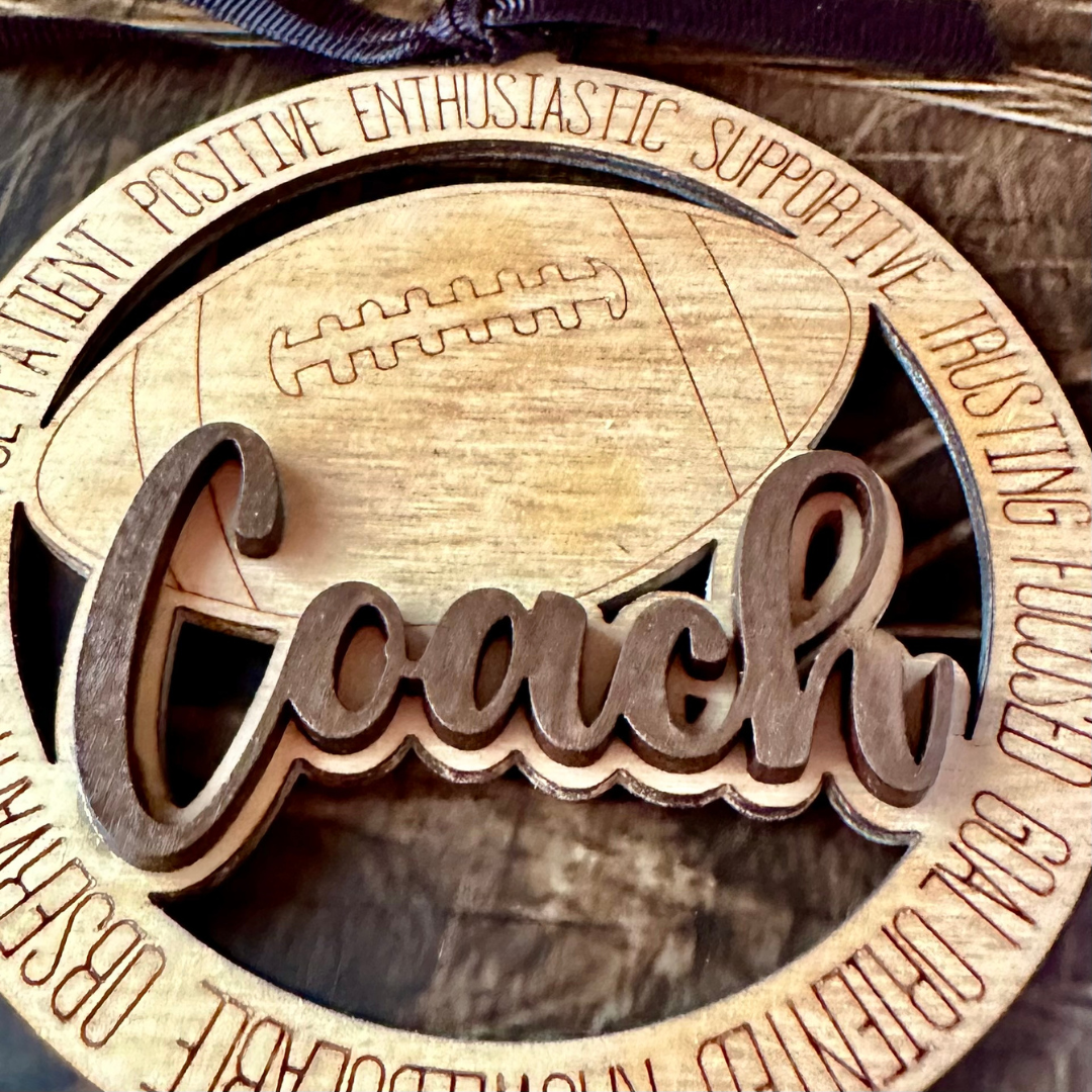 Coach Ornament