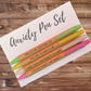 Eco Friendly Pen Set - Anxiety