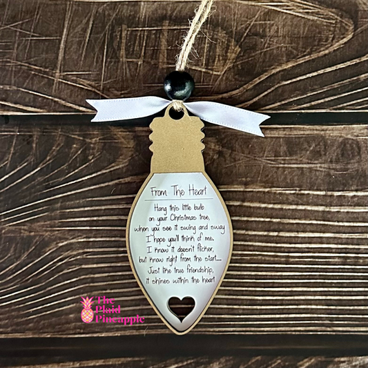 Friendship Bulb Ornament