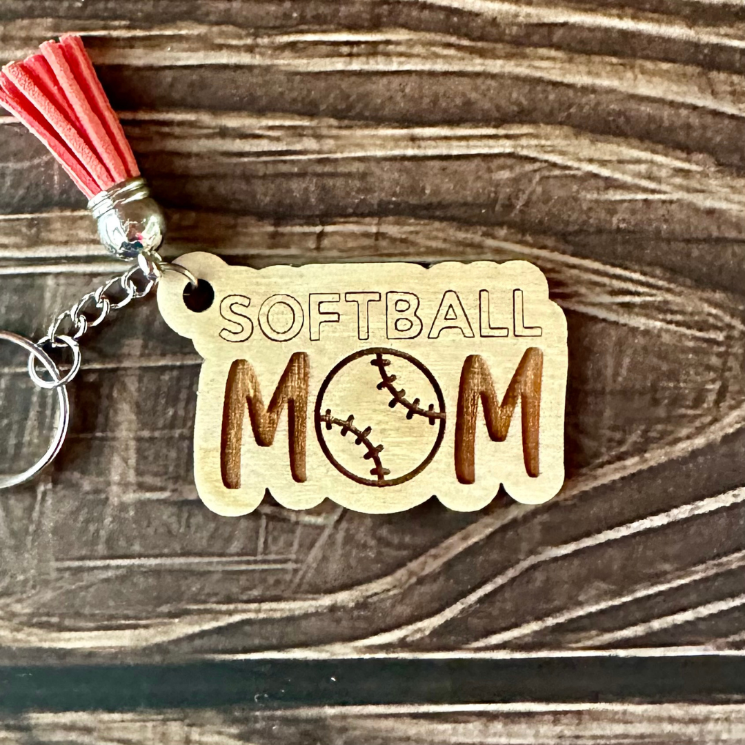 Keychain - Sports Mom