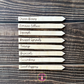 Wooden Garden Markers - 5"
