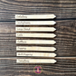Wooden Garden Markers - 5"
