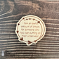 Sarcastic Wooden Magnet