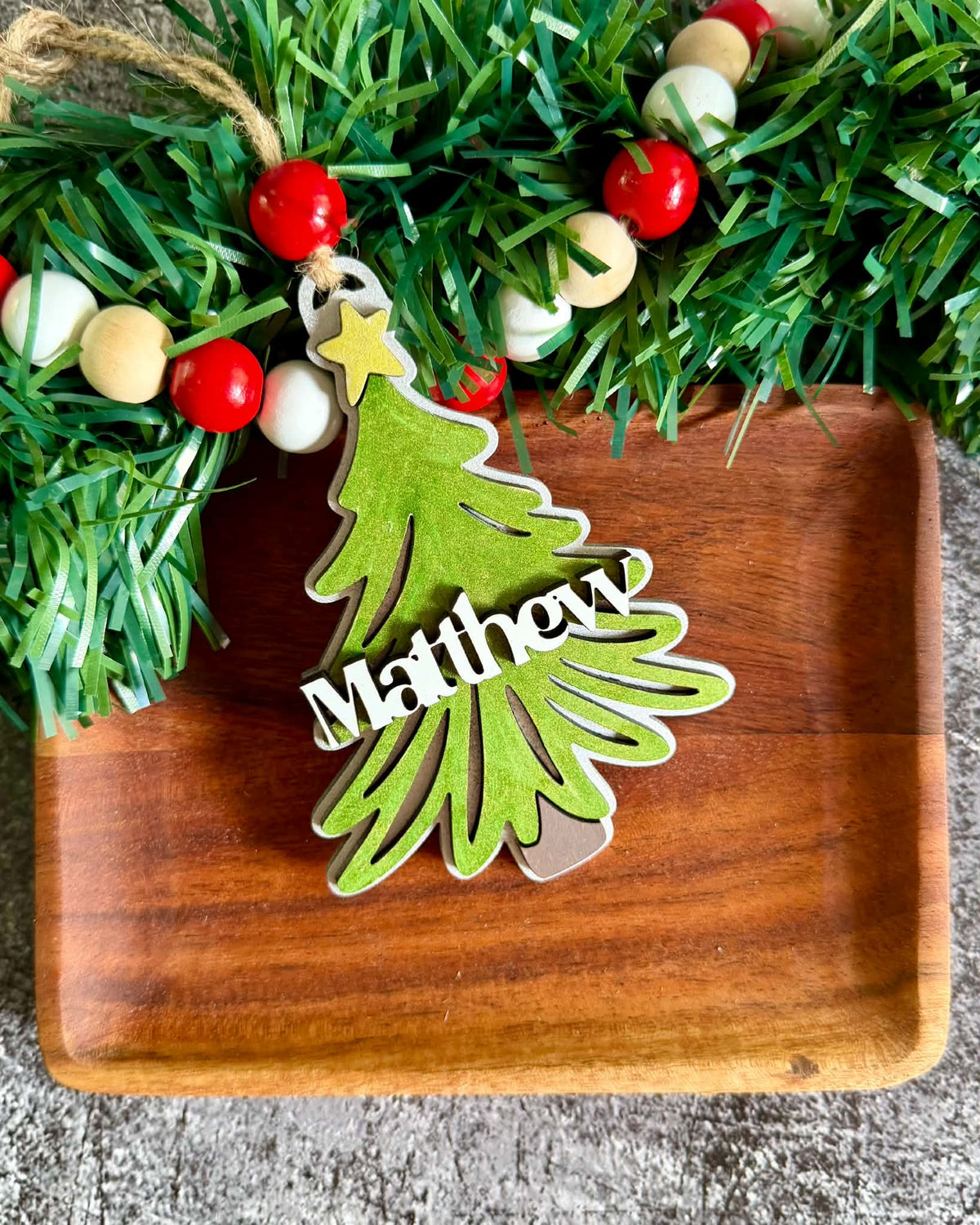 Personalized Christmas Tree
