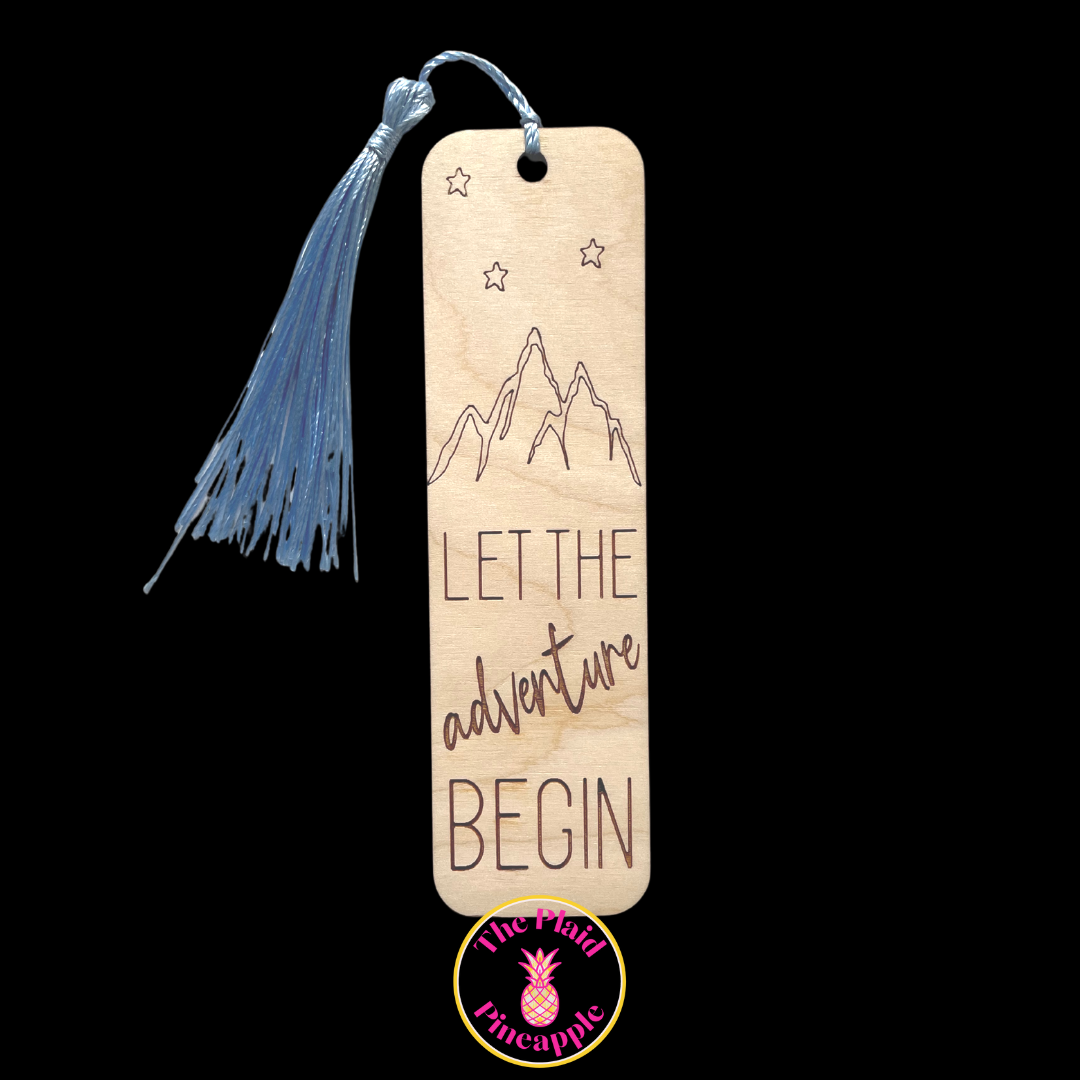 Bookmark - Let the Adventure Begin