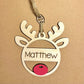 Personalized 2024 Reindeer Ornament