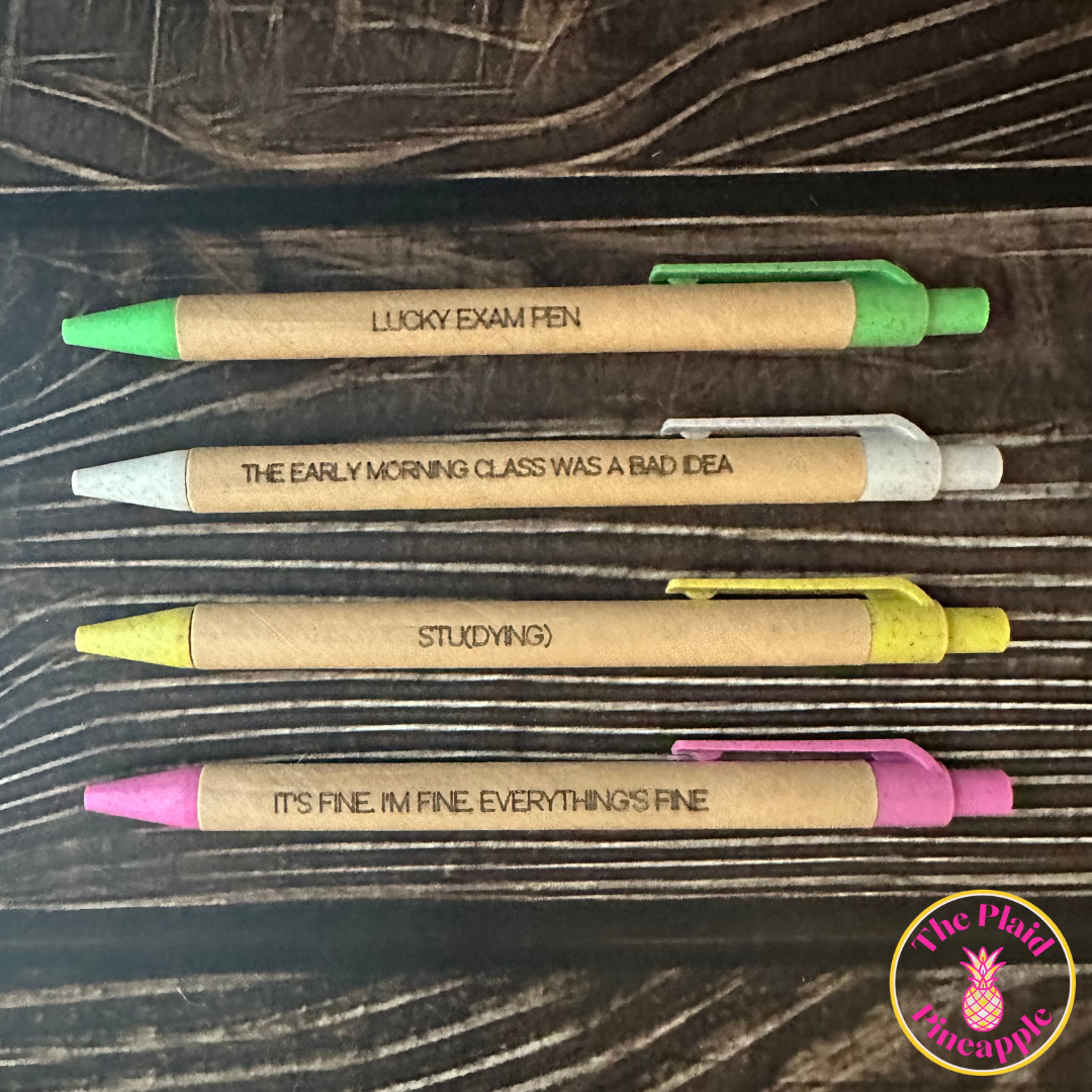 Eco Friendly Pen Set - College Student