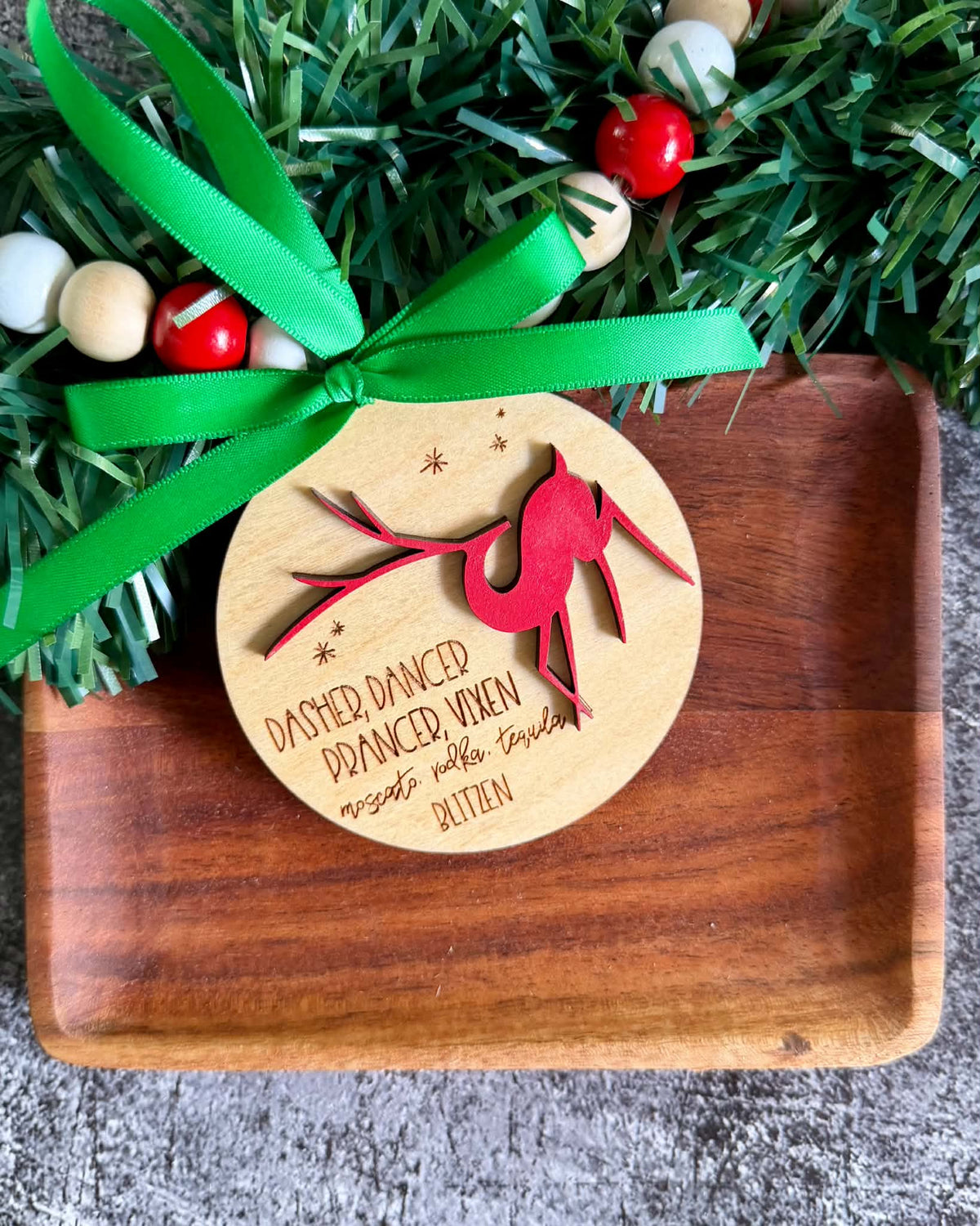 Blitzen Ornament