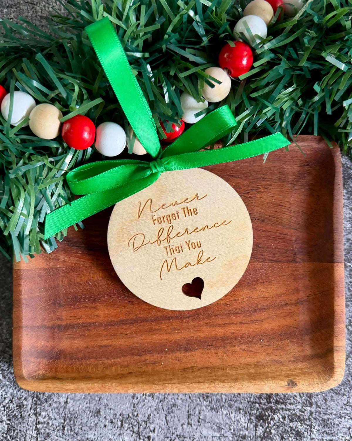 The Difference You Make Ornament