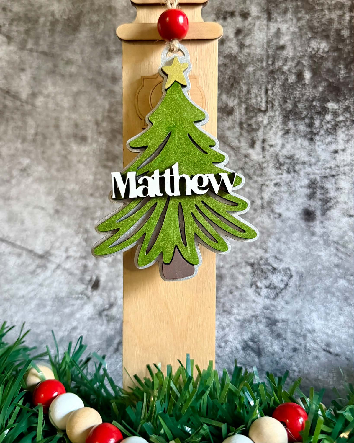 Personalized Christmas Tree