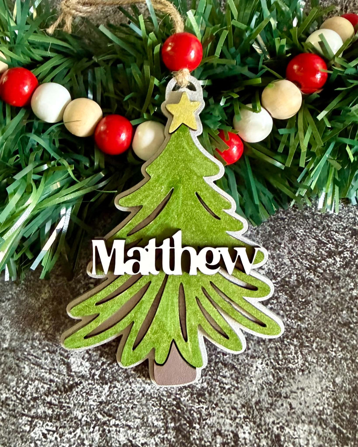 Personalized Christmas Tree