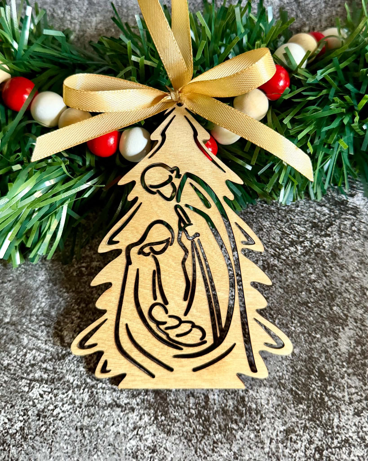 Holy Family Ornament