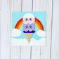 Kids Crafting Kit - Rainbow Ice Cream