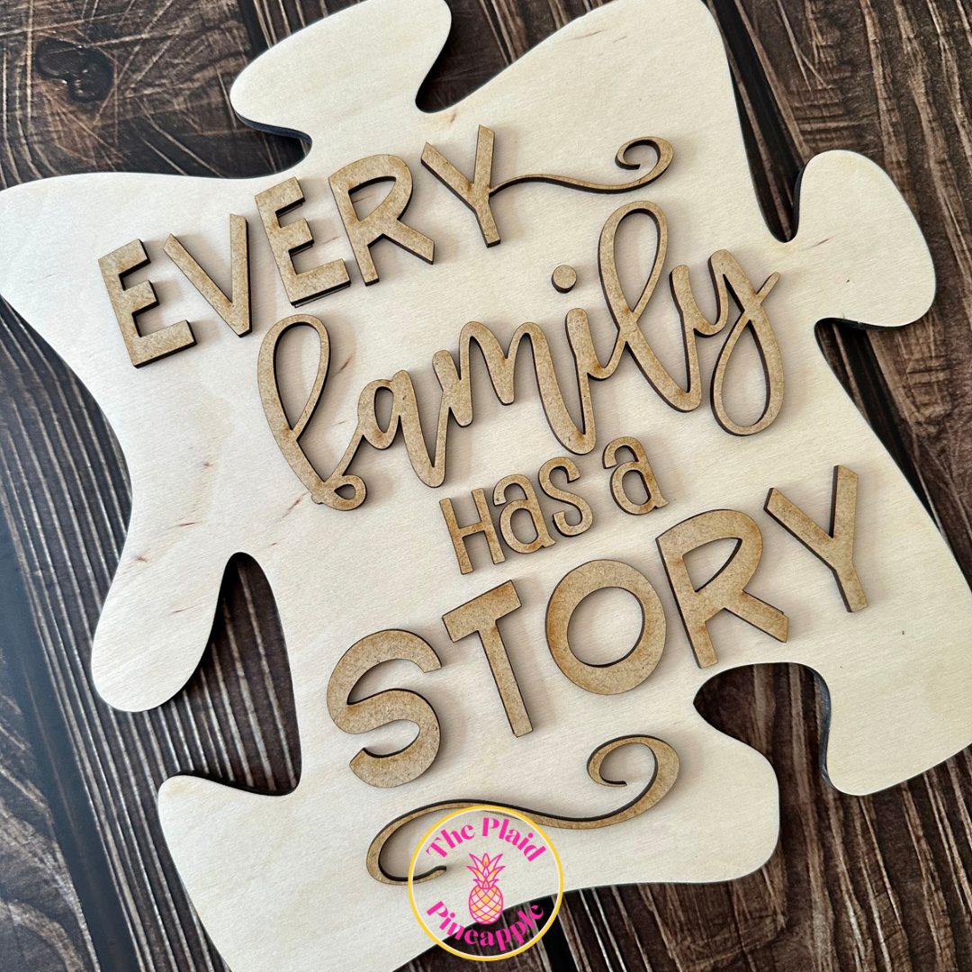 Every Family Has a Story DIY Painting Kit