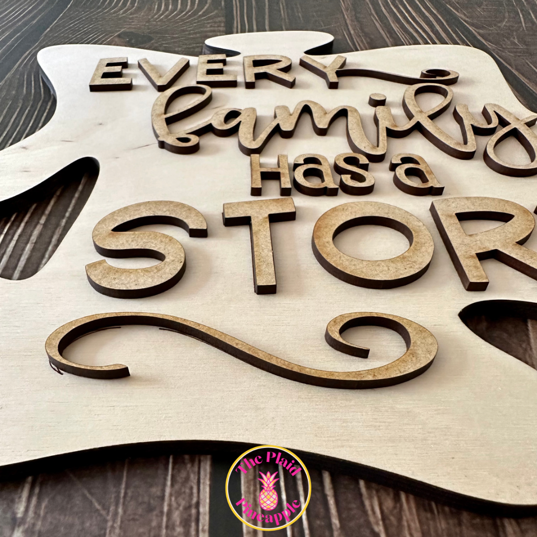 Every Family Has a Story DIY Painting Kit