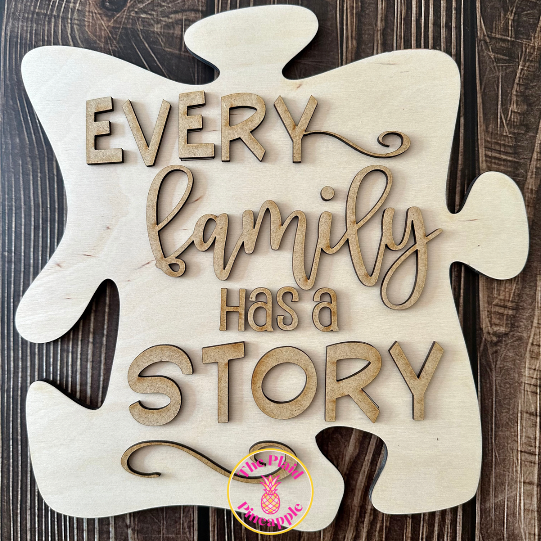 Every Family Has a Story DIY Painting Kit